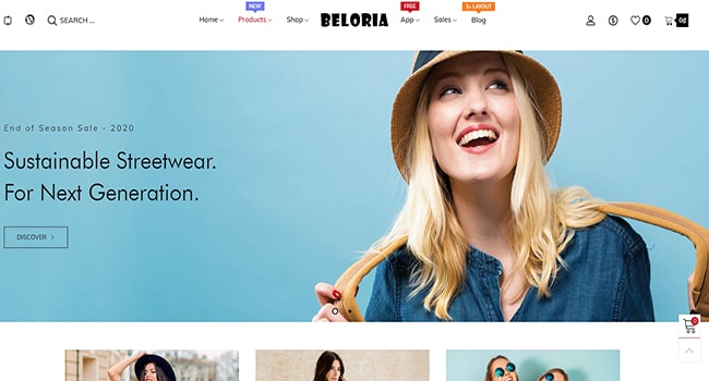 Mẫu website bán hàng